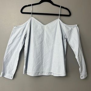 Calvin Klein spaghetti cold shoulder